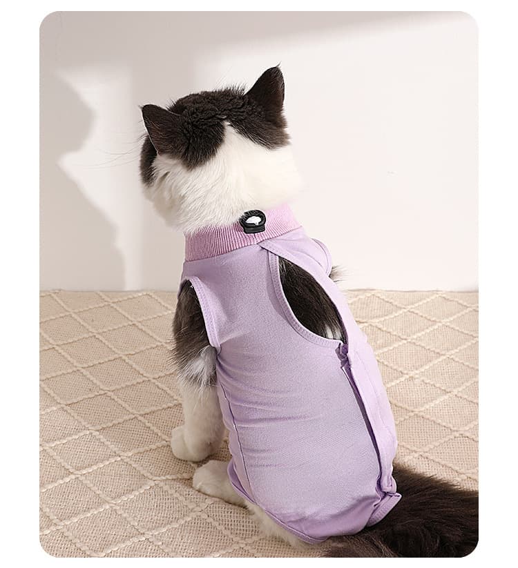猫服  やさしい抱擁 猫用術後ウェア