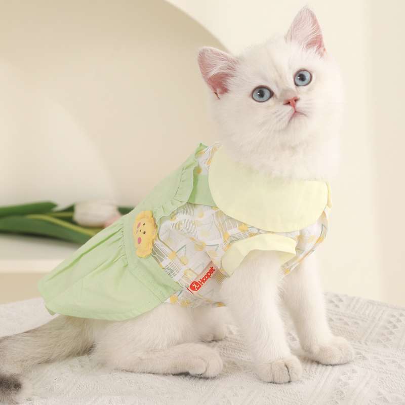 猫服  洋服 | ガーリーメイド風フリルワンピース