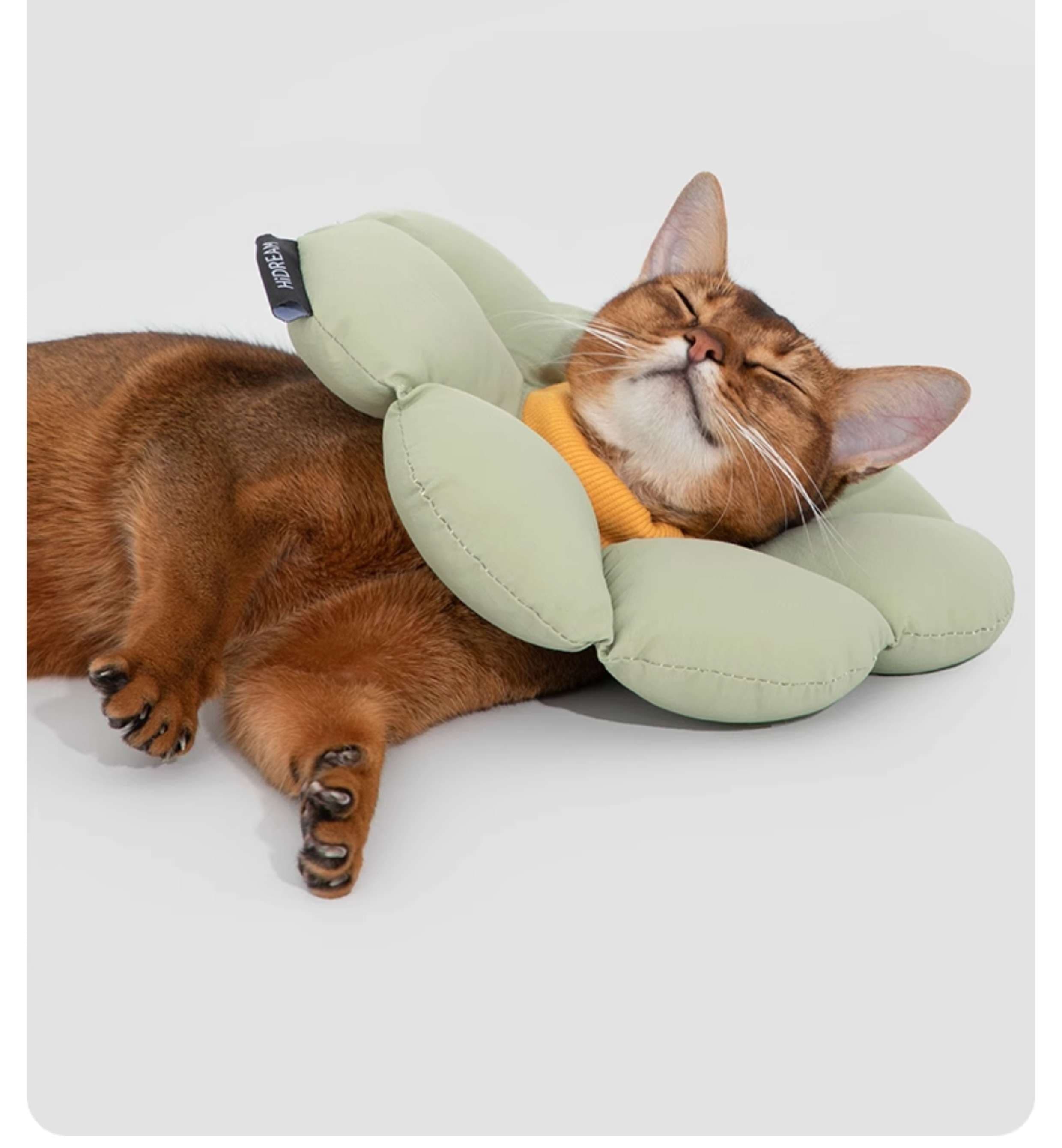 猫服 猫 エリザベスカラー | ふわもこ花びらエリザベスカラー