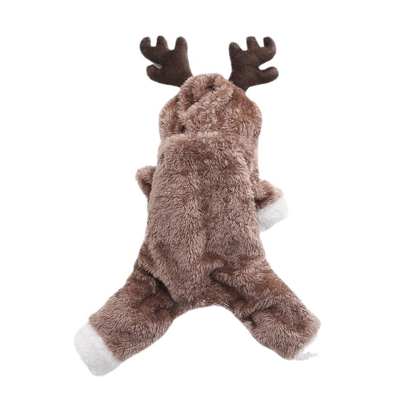 猫服 森の仲間になりきり角付きふわもこ防寒着