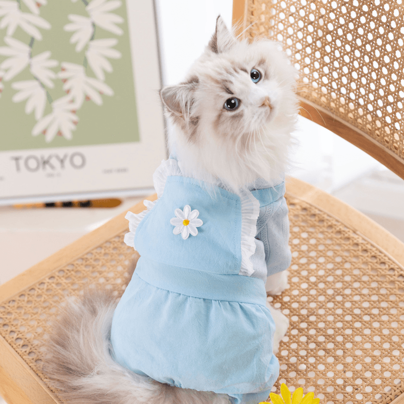 猫服  洋服 | お姫様風フリルオーバーオール