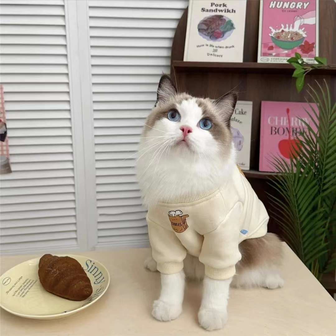 猫服  洋服 | スヌーピー クッキー柄 ペット用タンクトップ