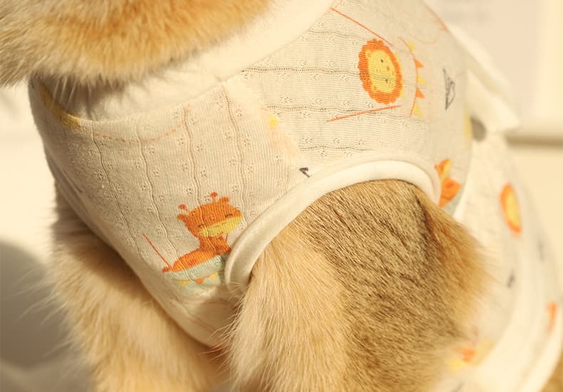 猫服  やさしい包み込み術後ケア服