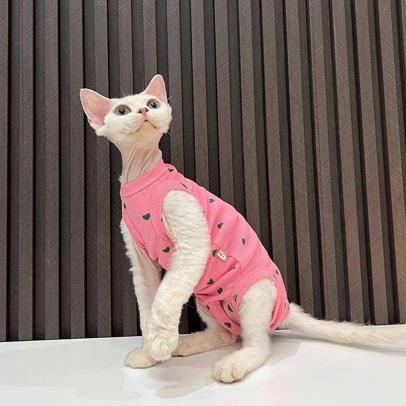 猫服  防寒服 | もふもふハート猫ちゃんウェア