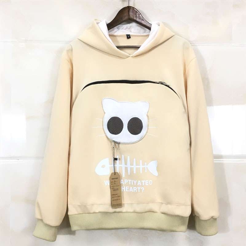 猫服  抱っこ服 | ねこちゃんポケット抱っこパーカー