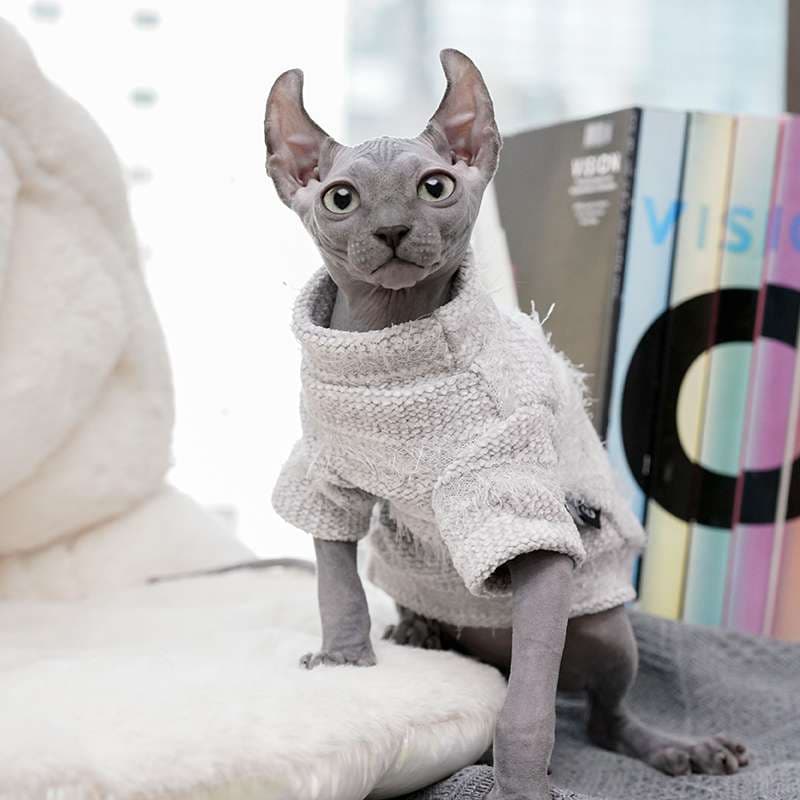 猫服  スフィンクス | もこもこシャツで暖かスフィンクス