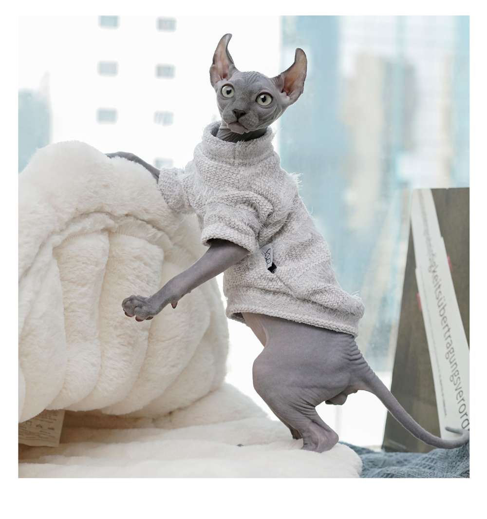 猫服  スフィンクス | もこもこシャツで暖かスフィンクス