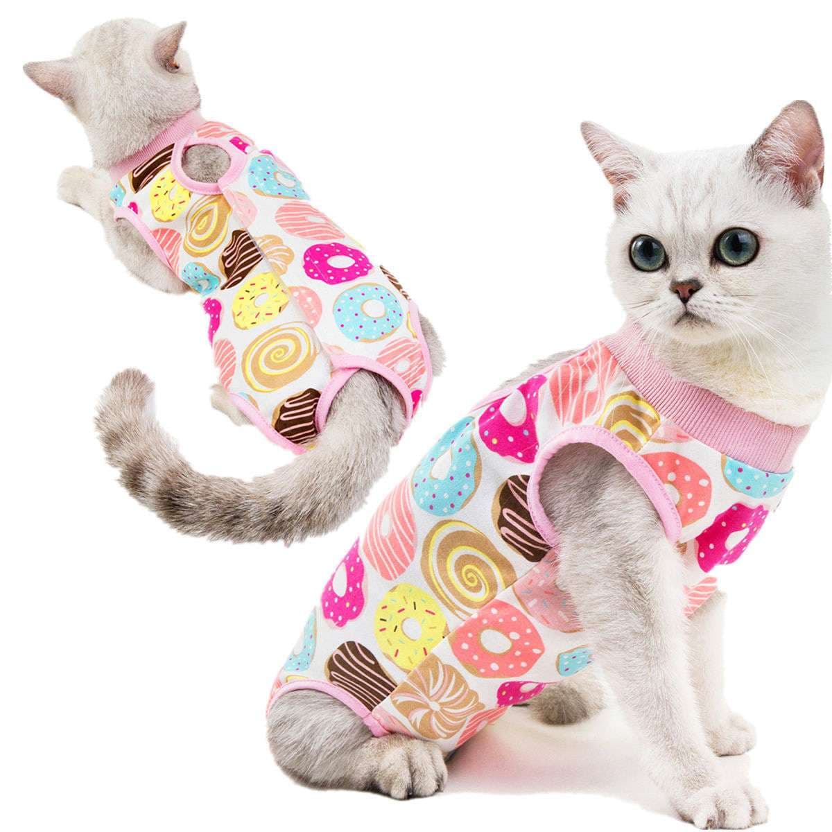猫服  術後服 | 猫ちゃん用かわいい術後服オールインワン