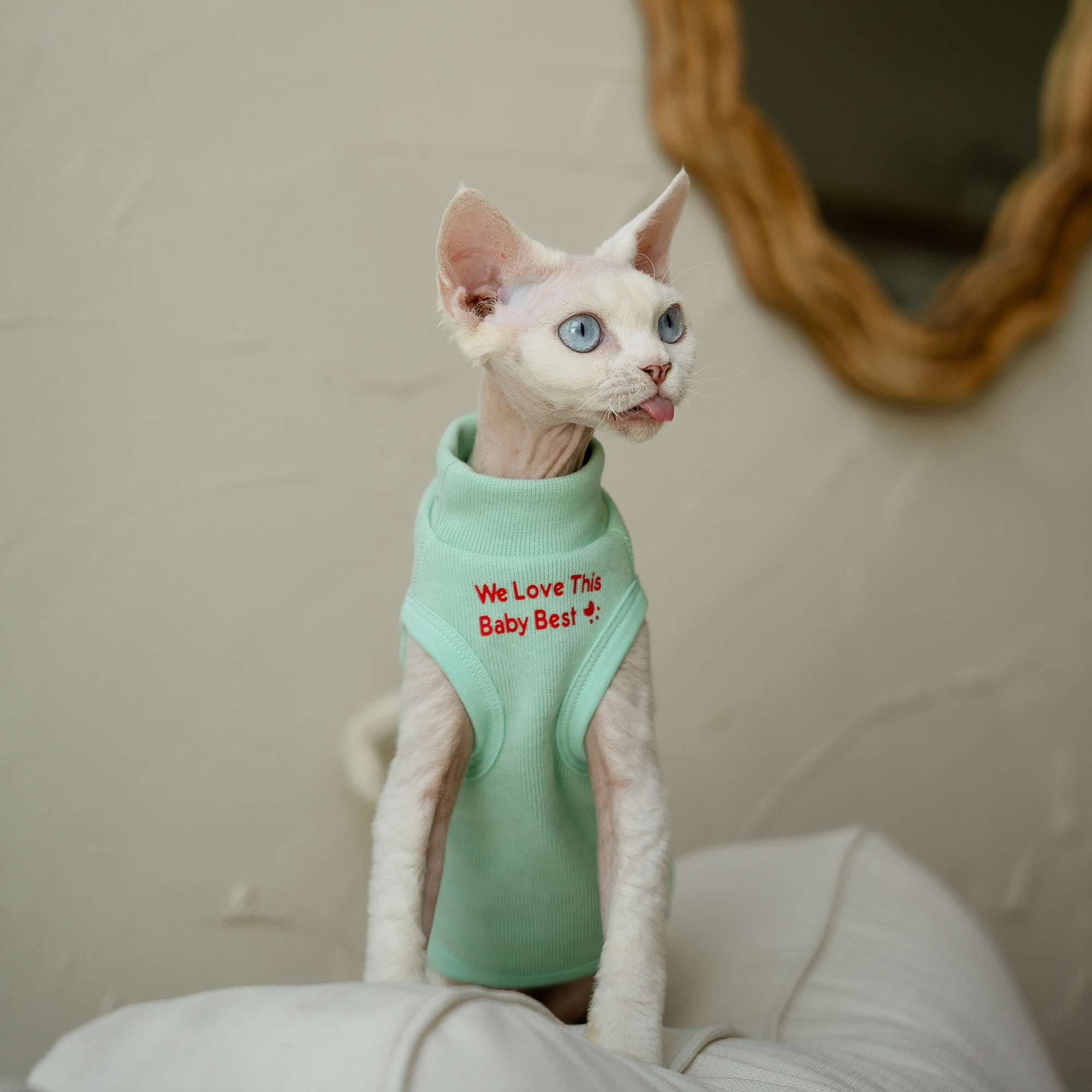 猫服  スフィンクス | スフィンクス用あったかベストウェア