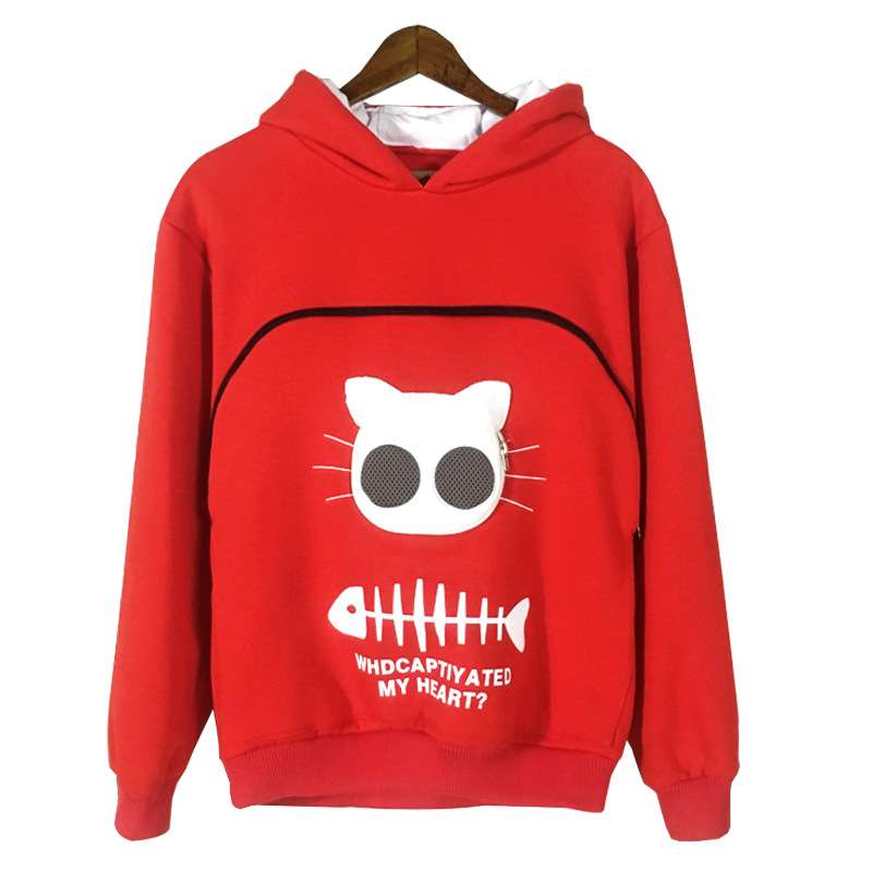 猫服  抱っこ服 | ねこちゃんポケット抱っこパーカー