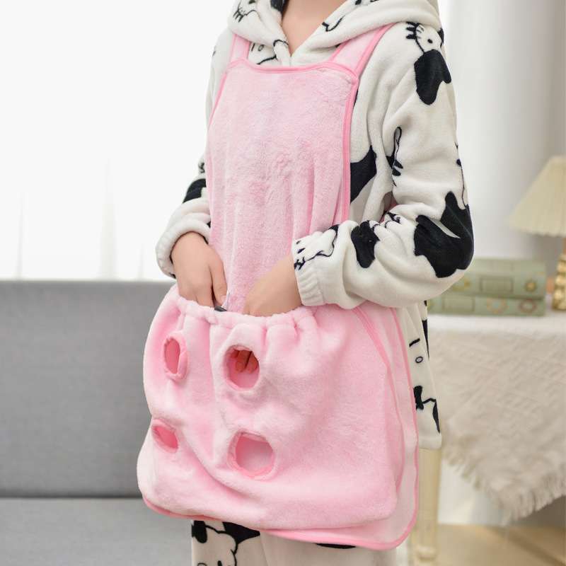 猫服  抱っこ服 | ふわもこペット用抱っこエプロン