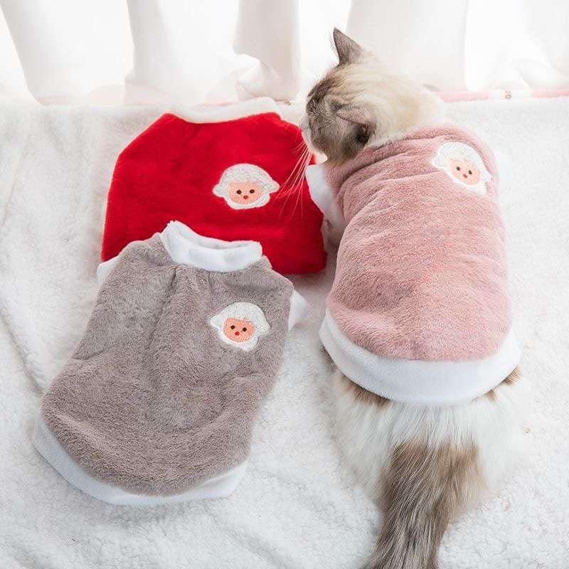 猫服  防寒服 | もこもこ猫ちゃん用防寒ウェア