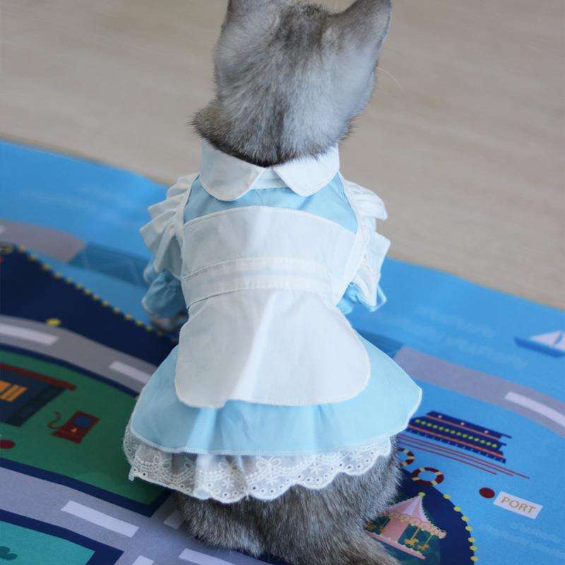 猫服  コスプレ | メイド風猫用コスチュームセット