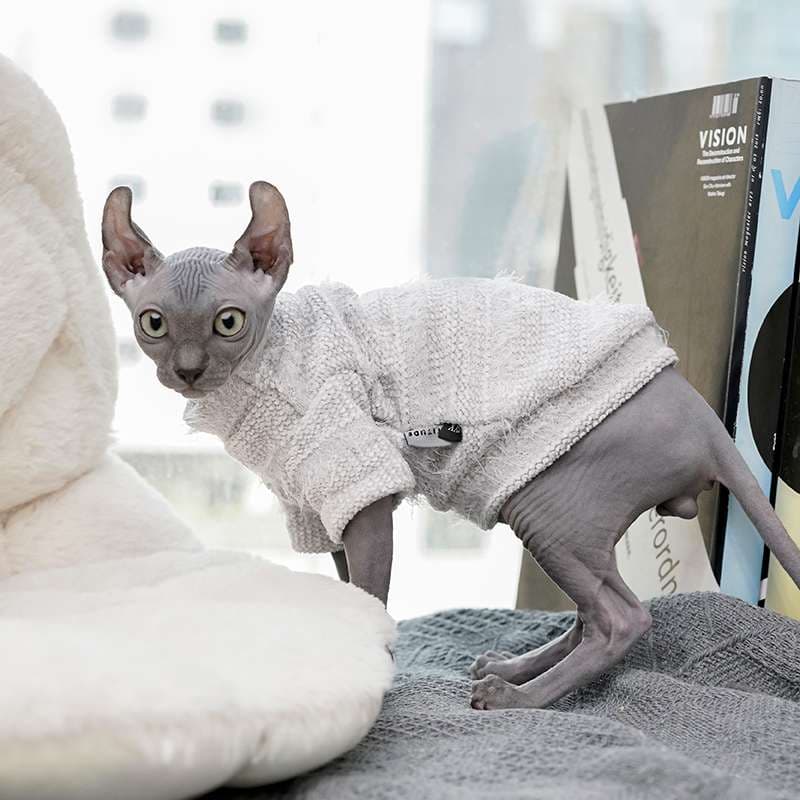 猫服  スフィンクス | もこもこシャツで暖かスフィンクス