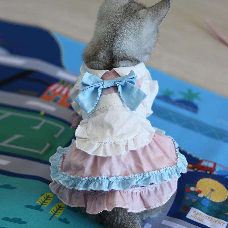 猫服  コスプレ | メイド風猫用コスチュームセット