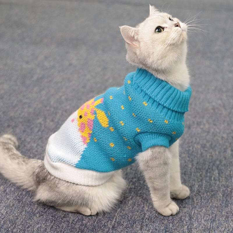 猫服 防寒服 | ペット用クリスマスセーター