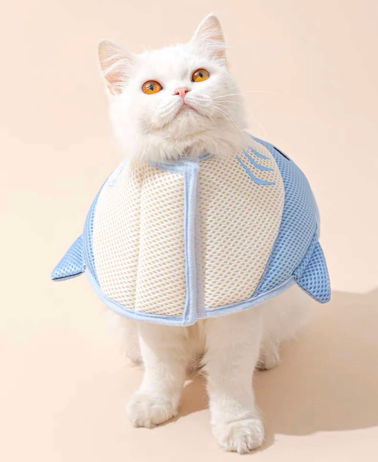 猫服 猫 エリザベスカラー | かわいい動物型メッシュエリザベスカラー
