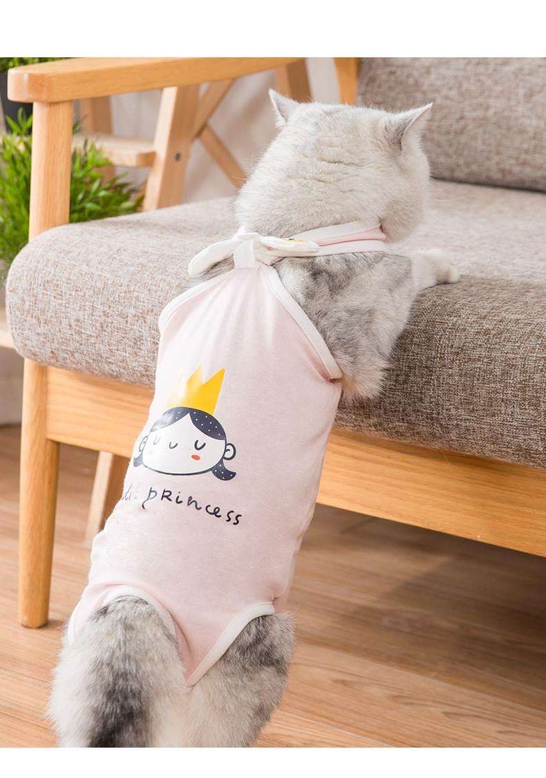 猫服 防寒服 | もこもこ猫ちゃんの防寒プリンセスウェア