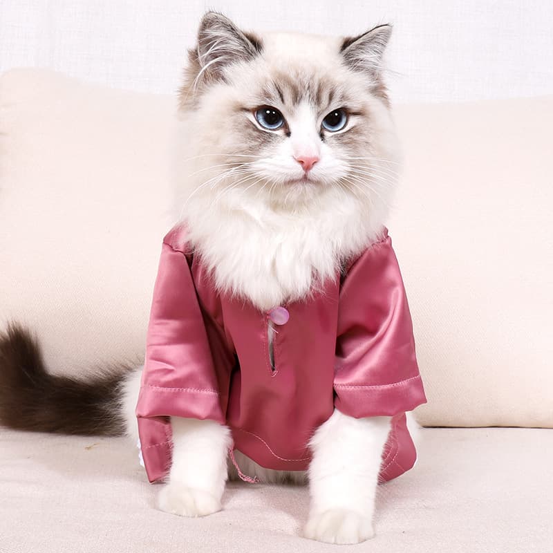 猫服 ふんわりきもち猫用パーカー