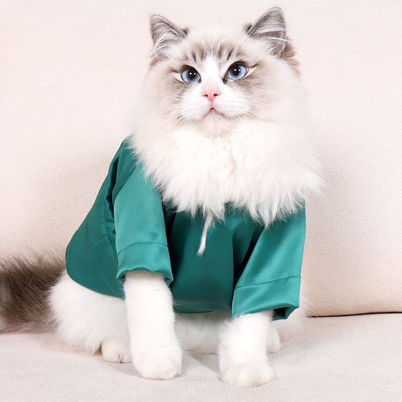 猫服 ふんわりきもち猫用パーカー
