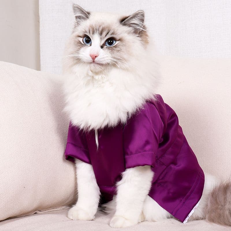 猫服 ふんわりきもち猫用パーカー